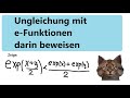 Ungleichung Mit Exponentialfunktion darin beweisen einfach erklärt
