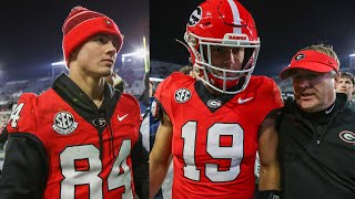 Injury update from Kirby Smart on Brock Bowers Ladd McConkey and more