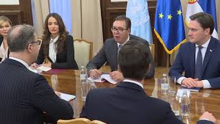 Beograd - Vučić I Brnabićeva Sastali Se Sa Bramercom 02. 11. 2017.
