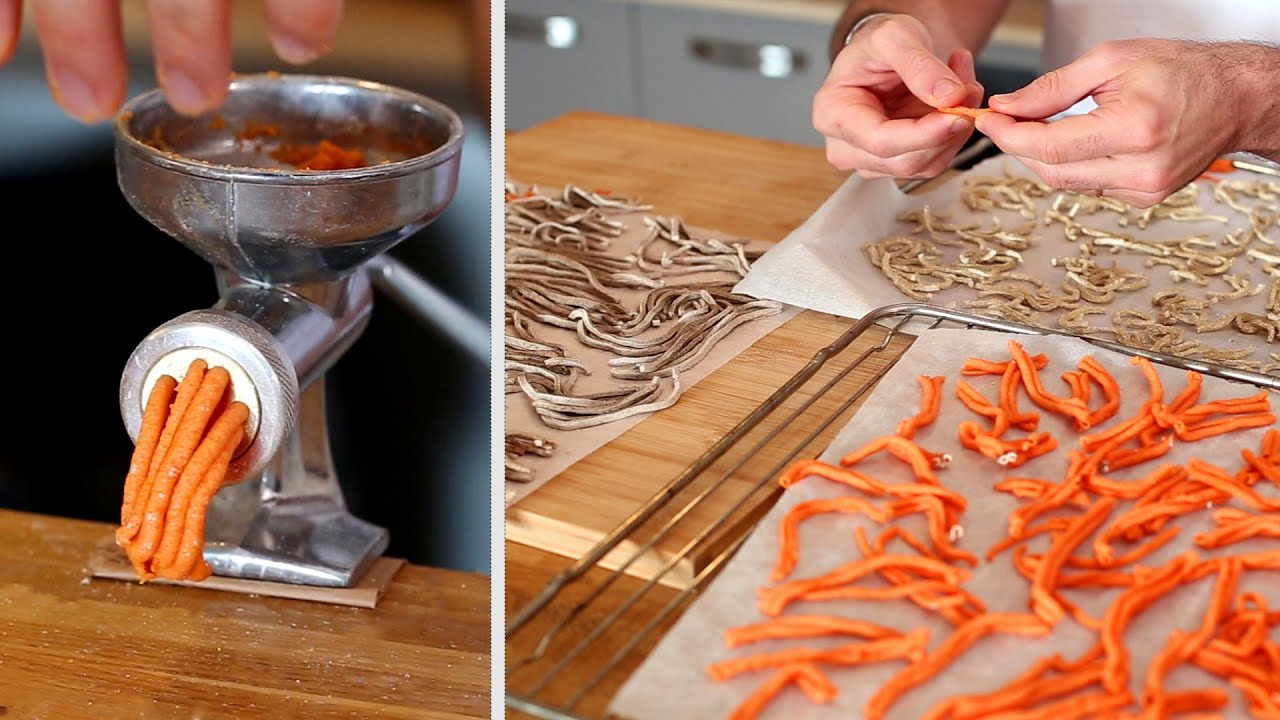 Pâtes sans gluten extrudées - Quinoa, lentilles corail et sarrasin