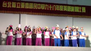981029新北市立重慶國中八年級英語演唱比賽14-824