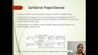Big Data Analytics for Earth Science  the EarthServer Approach Enhanced || research paper  ||