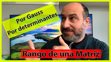 ❤️ Cómo Calcular el Rango de una Matriz con el Método de Gauss y Determinantes (¡Fácil y Rápido!) ❤️
