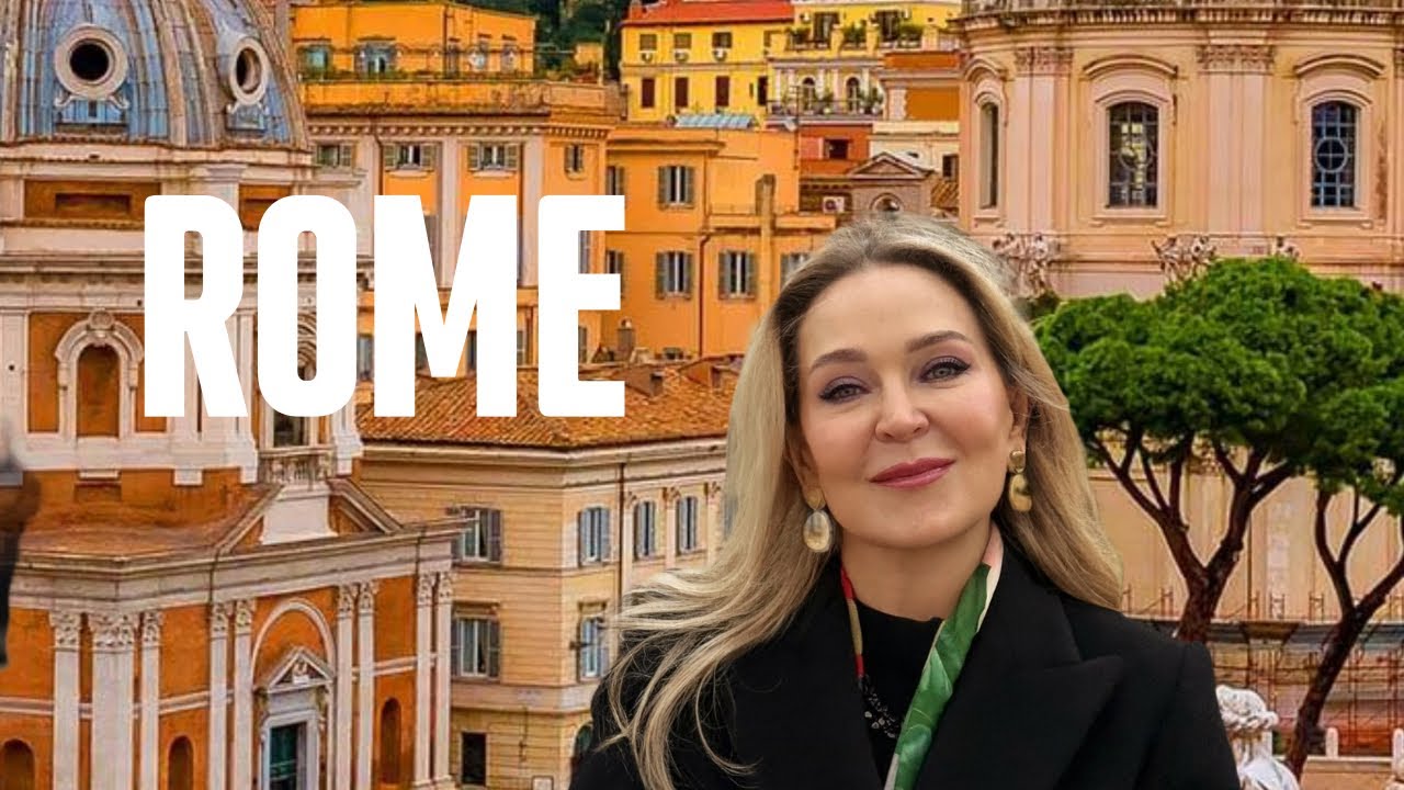 Прогулка по вечному городу Рим. Пантеон, Испанская лестница, Фонтан де Треви. Третье видео. 