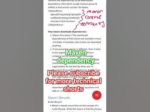 Maven dependency | How to add dependency in pom.xml #maven # ...