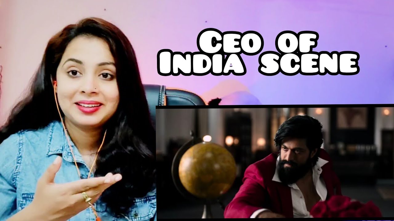 CEO Of India Scene Reaction | Rocky Met PM Scene |  KGF Chapter 2 | Nakhrewali Mona