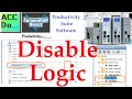 Productivity PLC Disable Logic