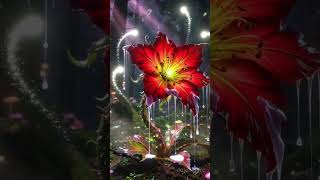 Warrior & Fantasy Glowing Lily Live Wallpaper for Android