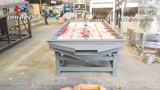 Working principle of linear vibrating screen