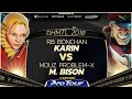 RB Bonchan (Karin/Nash) vs MOUZ Problem-X (M. Bison) - DH Montreal 2018 Top 8 - CPT 2018