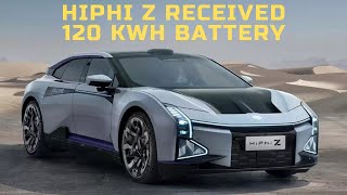 CAR NEWS | The Chinese electric sedan HiPhi Z received an unusual design and a 120 kWh battery screenshot 2