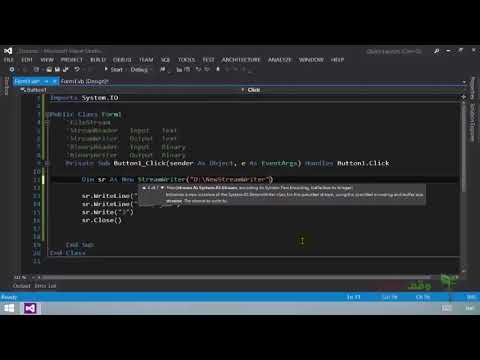 How to write in text files C# 2 - YouTube