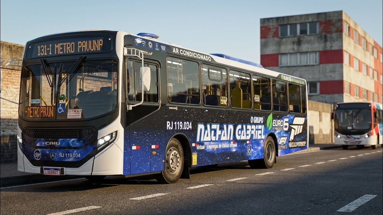[EM OPERAÇÃO] 131I Metrô Pavuna x Caxias | Caio Apache Vip V MB OF1721 