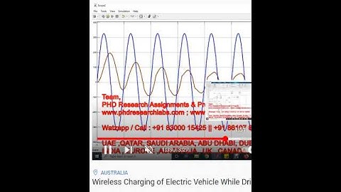 Wireless Charging of Electric Vehicle While Driving