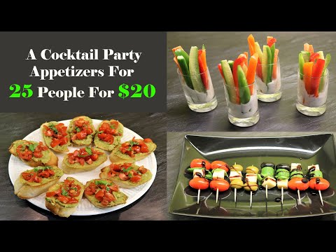 cocktail-party-appetizer-for-25-people-for-$20-|-by-neetu-suresh