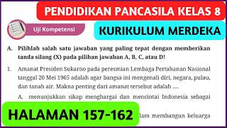 Kunci Jawaban Pendidikan Pancasila Kelas 8 Halaman 157 - 162 Uji Kompetensi BAB 5 Kurikulum Merdeka