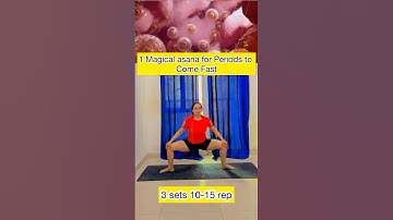 Yoga for Fast Periods #ytviral #ytshorts #irregularperiods
