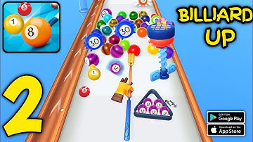 Billiard Up - All Levels Gameplay Part 2 (Android, ios)#billiards #androidgames
