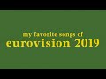 my top 39 eurovision 2021 songs