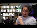 2020 Studio Tour! 200K Subs Special + Giveaways | PERFECTO DE CASTRO