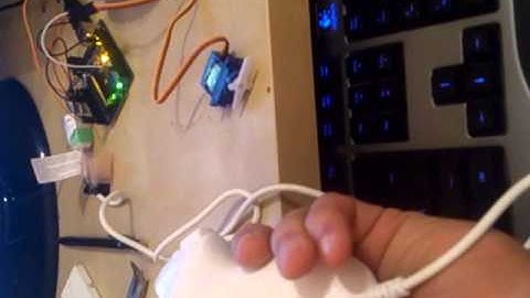Nunchuck controla Servo Arduino