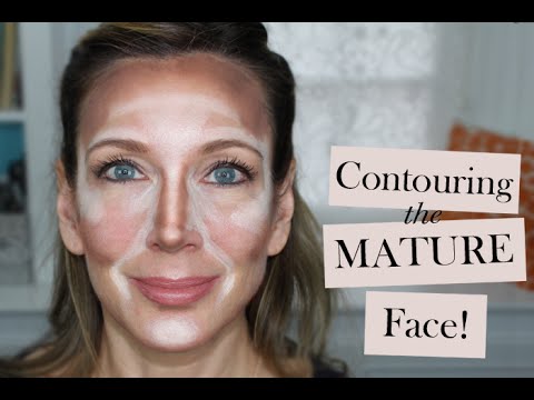 How To Contour The Mature Face | Contouring U0026 Highlighting Tutorial