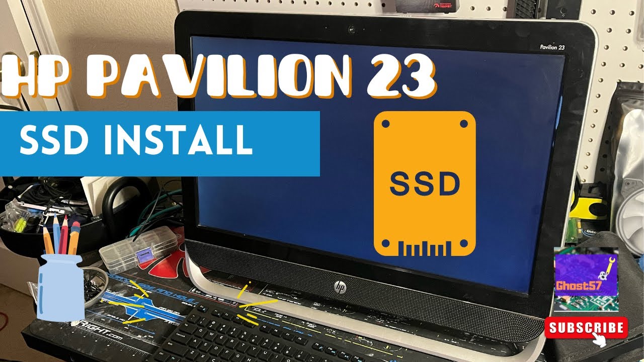 HP Pavilion 23 SSD Install