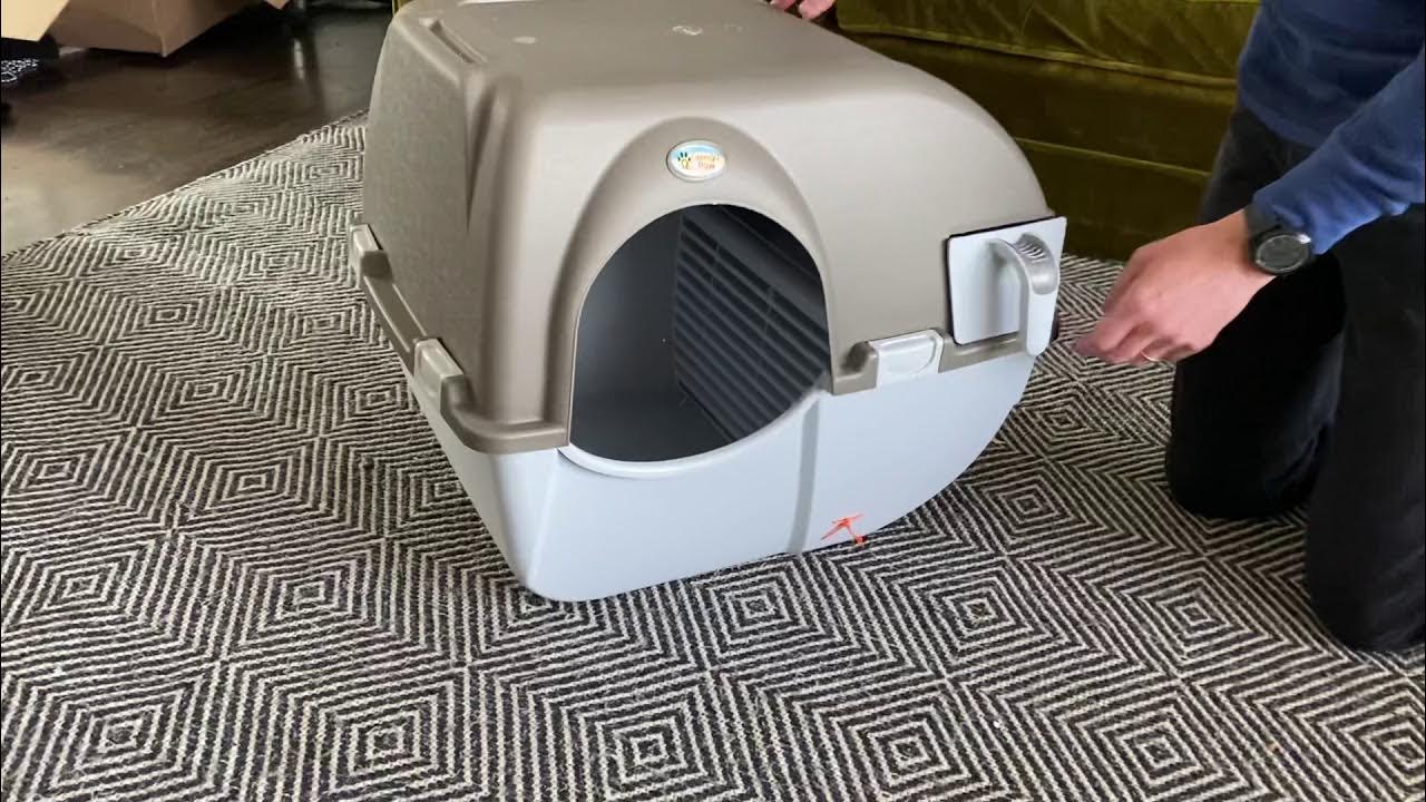 Omega Paw SelfCleaning Litter Box, Large YouTube
