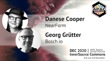 Danese Cooper & Georg Grütter (InnerSource Commons Foundation) at ISC.S12 - ISC Foundation Update