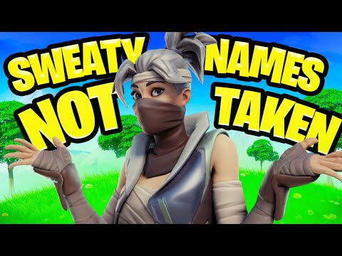 Sweaty Things To Put In Your Fortnite Name (BEST Names)