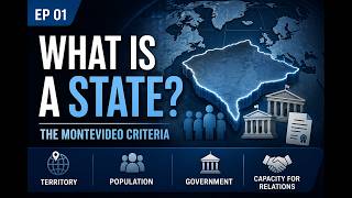 EP1 — What Is a State Montevideo Criteria; Territory, population, government, capacity for relations