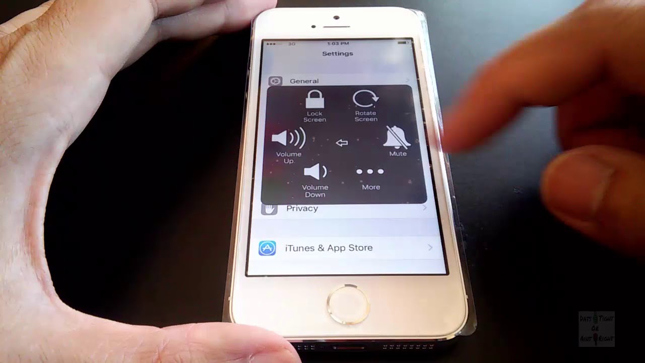 Iphone 5S How To Enable Assistive Touch