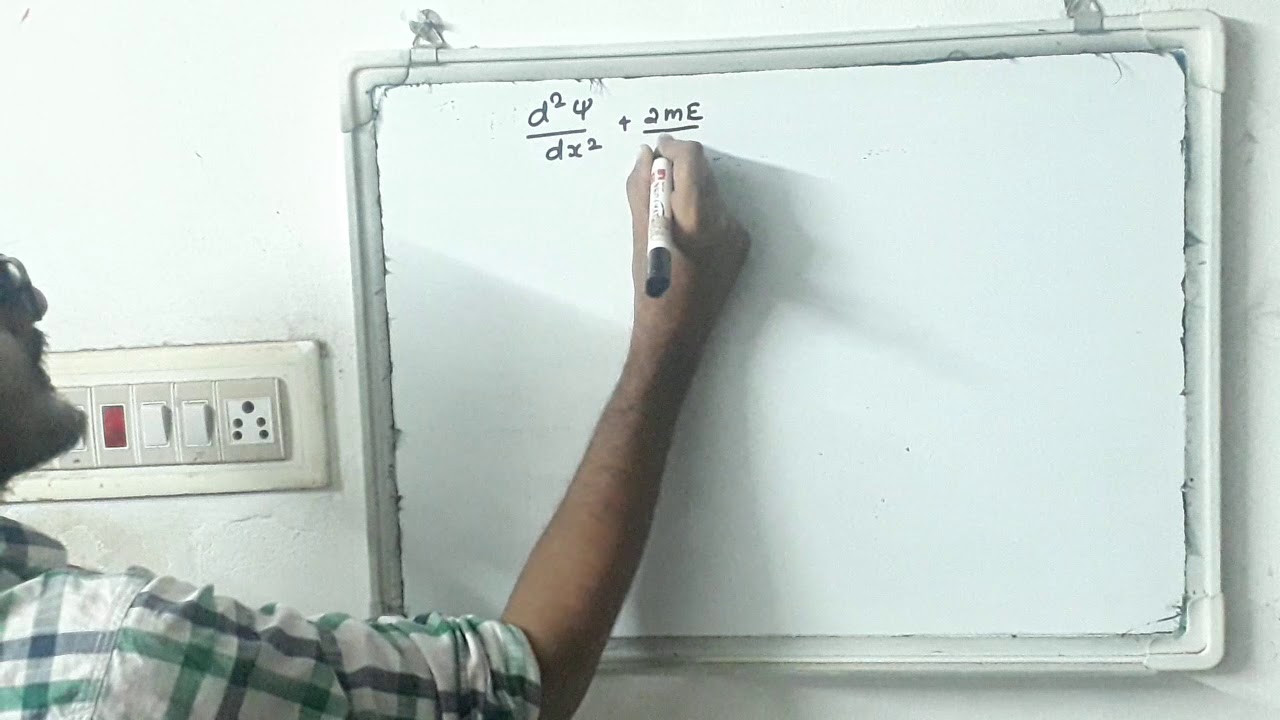 Quantum Mechanics UG Part 8 Particle in a box