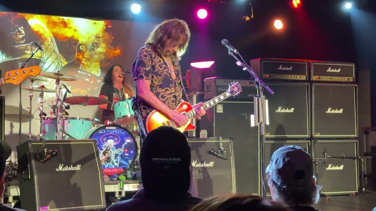Ace Frehley Live - Last Song At Tupelo Music Hall 9/4/2025 R&R All Night plus Band Introductions.