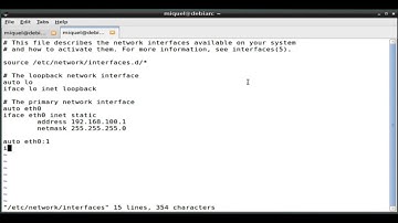 How to set up multiple IP in a single network card in Debian Systems