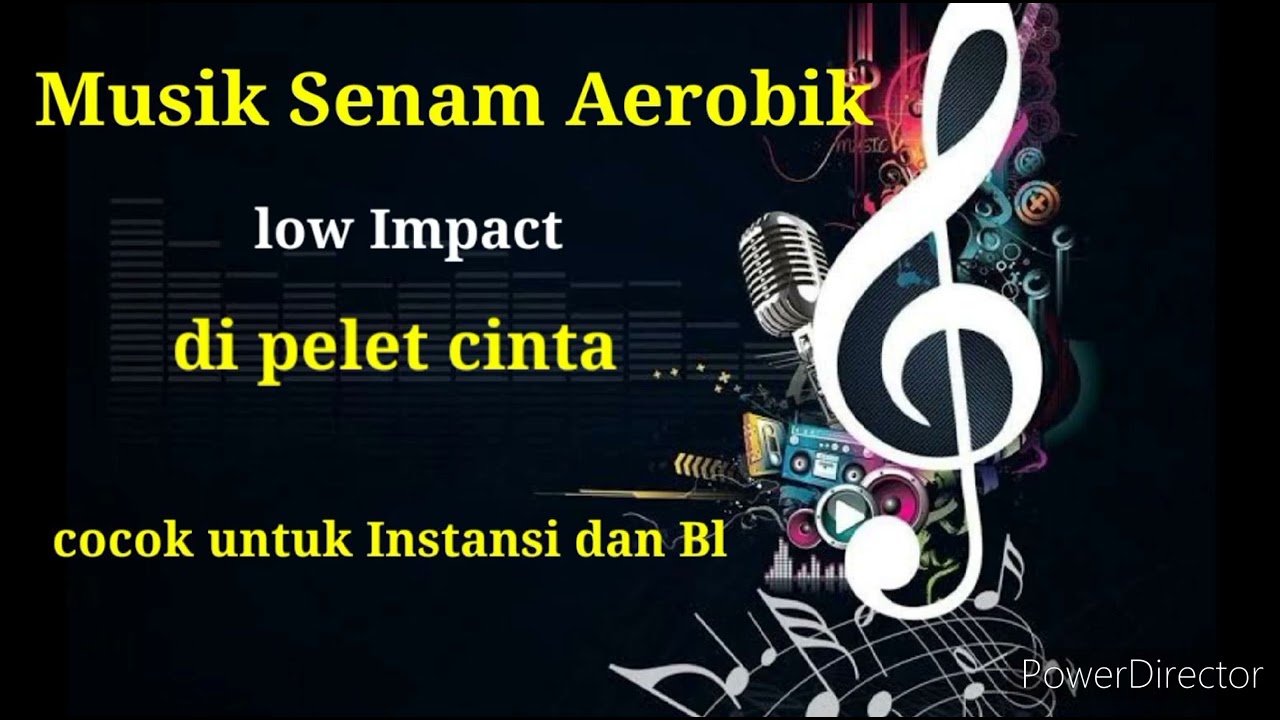 Musik Senam Aerobik low impact//di pelet cinta// beat instansi dan Bl