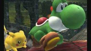 Super Smash Bros Brawl Yoshi