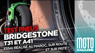 Bridgestone T31 et A41 - Test pneus (Moto Magazine) screenshot 5