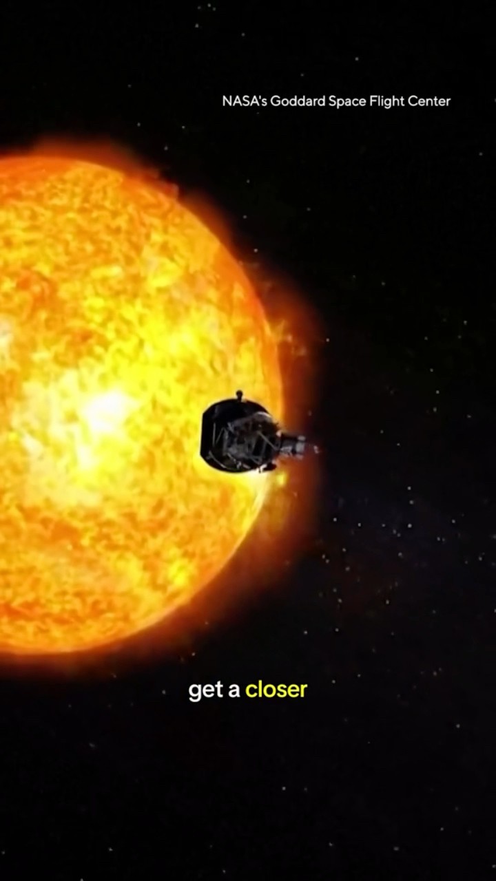 NASA spacecraft, the Parker Solar Probe, is safe after closest-ever approach to the sun #shorts