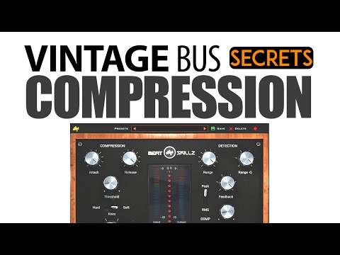 Vintage Bus Compression Secrets with BOUNCE-VST/AU/AAX plugin