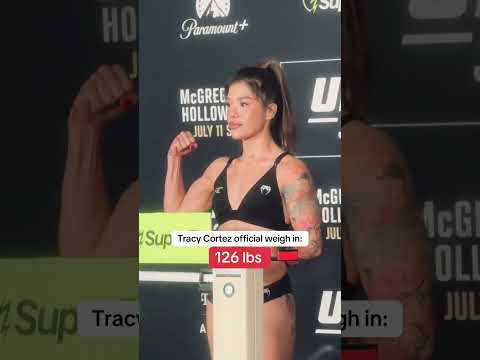 Tracy Cortez is ready for #UFC329 ⚖️