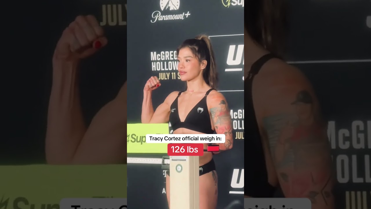 Tracy Cortez is ready for #UFC329 ⚖️