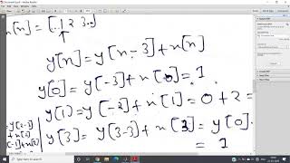 A special difference equation | DSP | MATLAB