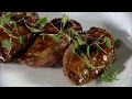 Marco Pierre White recipe for Honey glazed duck breasts with apple sauce