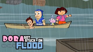 Dora Got Stuck in Chennai Flood » dora bujji, ben 10, shinchan tamil new episode