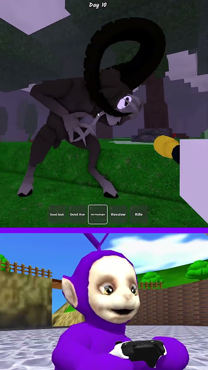 Tinky Winky Escape From Ram Monster #shorts