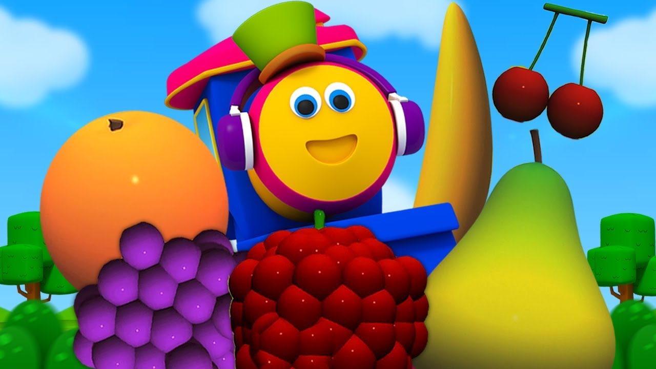 Bob Fruits Train  fruits en franais  apprendre les fruits pour les enfants  Kids Tv Franaise