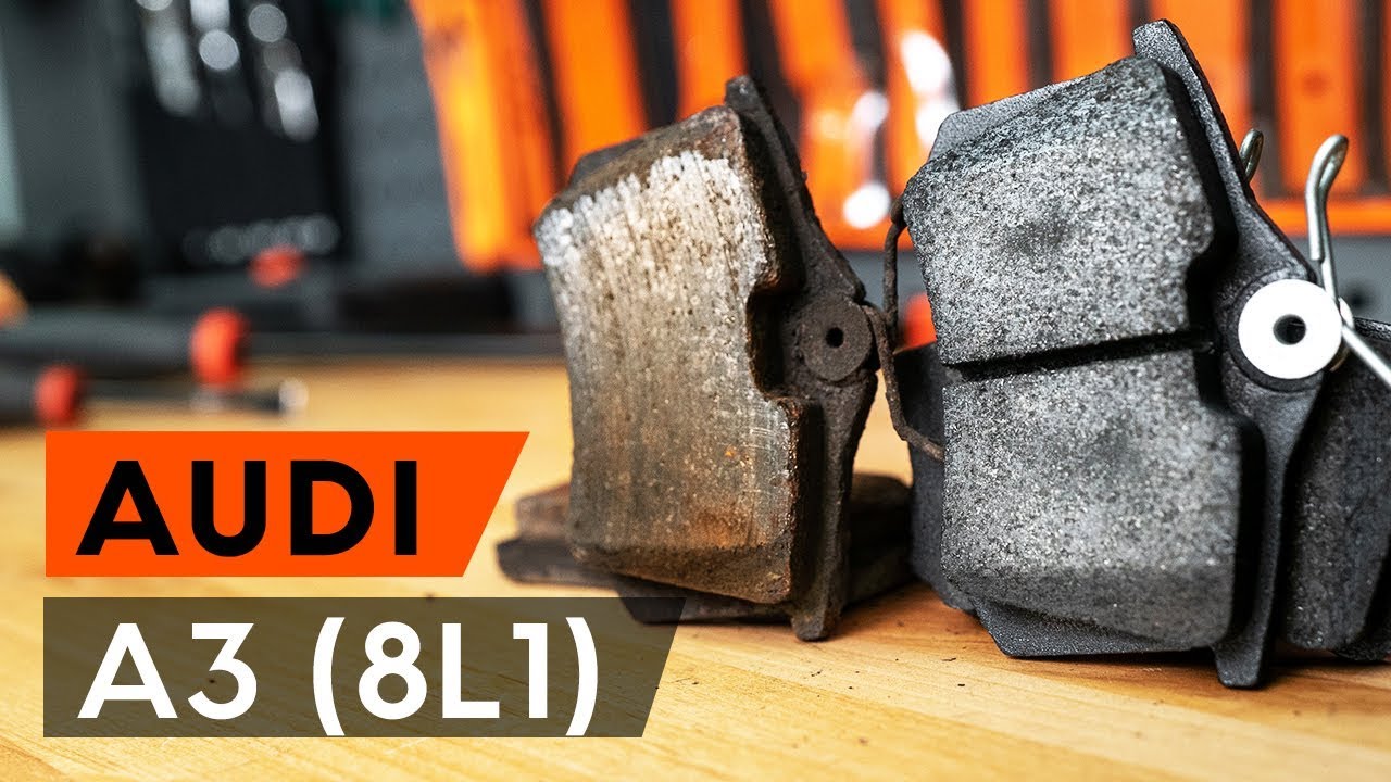 Audi A3 8l Bremsen Hinten Wechseln Anleitung Wie AUDI A3 1 (8L1) Bremsbeläge hinten wechseln [TUTORIAL AUTODOC