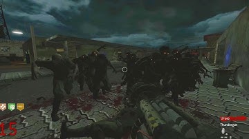 Call of Duty World At War Zombies Bus Depot 1945 Gameplay Custom Zombies