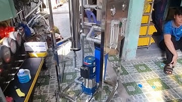 Dàn lọc nước tinh khiết RO 250 l/h lắp đặt thiết bị như thế nào cho chuẩn